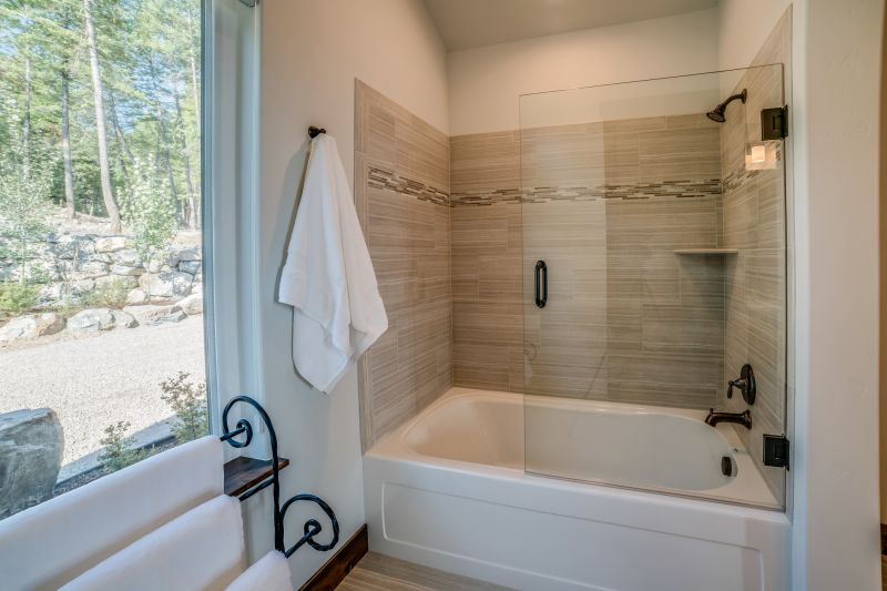 Contemporary Tub to Shower Conversion