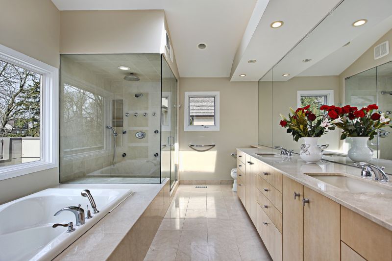 Spacious Shower Designs